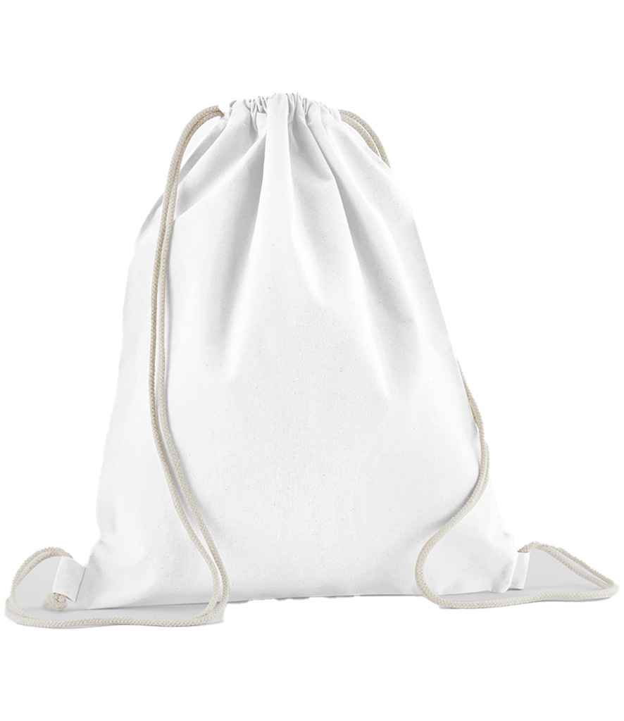 Westford Mill Organic Cotton In Conversion Gymsac | White