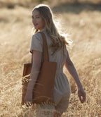Westford Mill Organic Cotton In Conversion Bag for Life | Terracotta