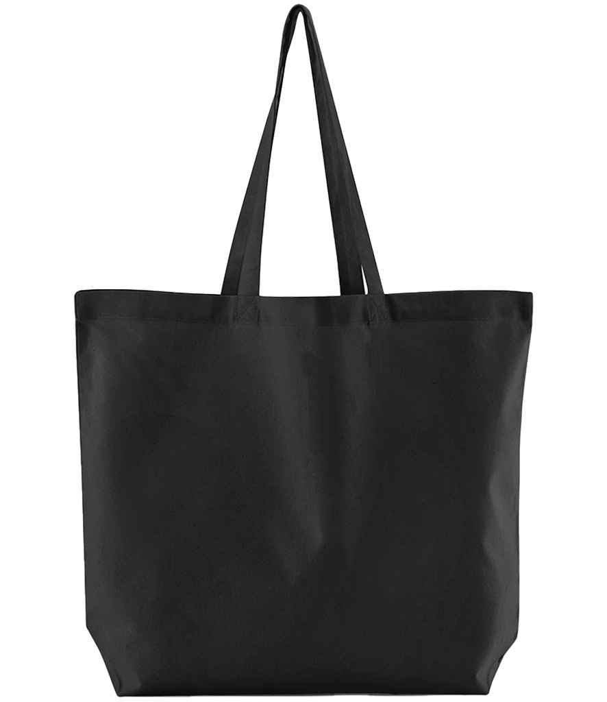 Westford Mill Organic Cotton In Conversion Maxi Bag for Life | Black