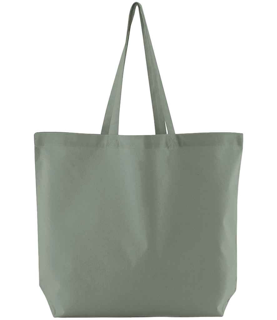Westford Mill Organic Cotton In Conversion Maxi Bag for Life | Dusty Green