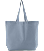 Westford Mill Organic Cotton In Conversion Maxi Bag for Life | Dusty Blue
