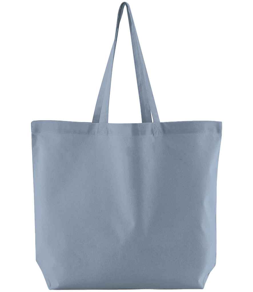 Westford Mill Organic Cotton In Conversion Maxi Bag for Life | Dusty Blue