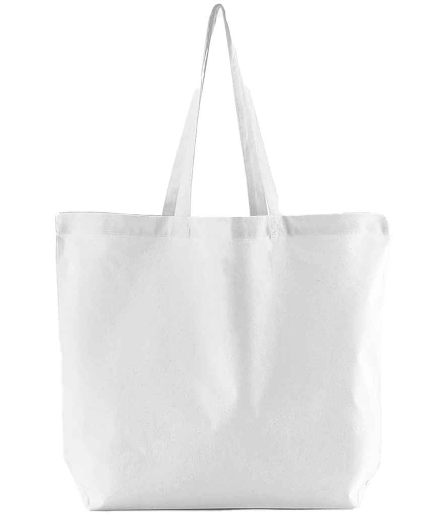 Westford Mill Organic Cotton In Conversion Maxi Bag for Life | White