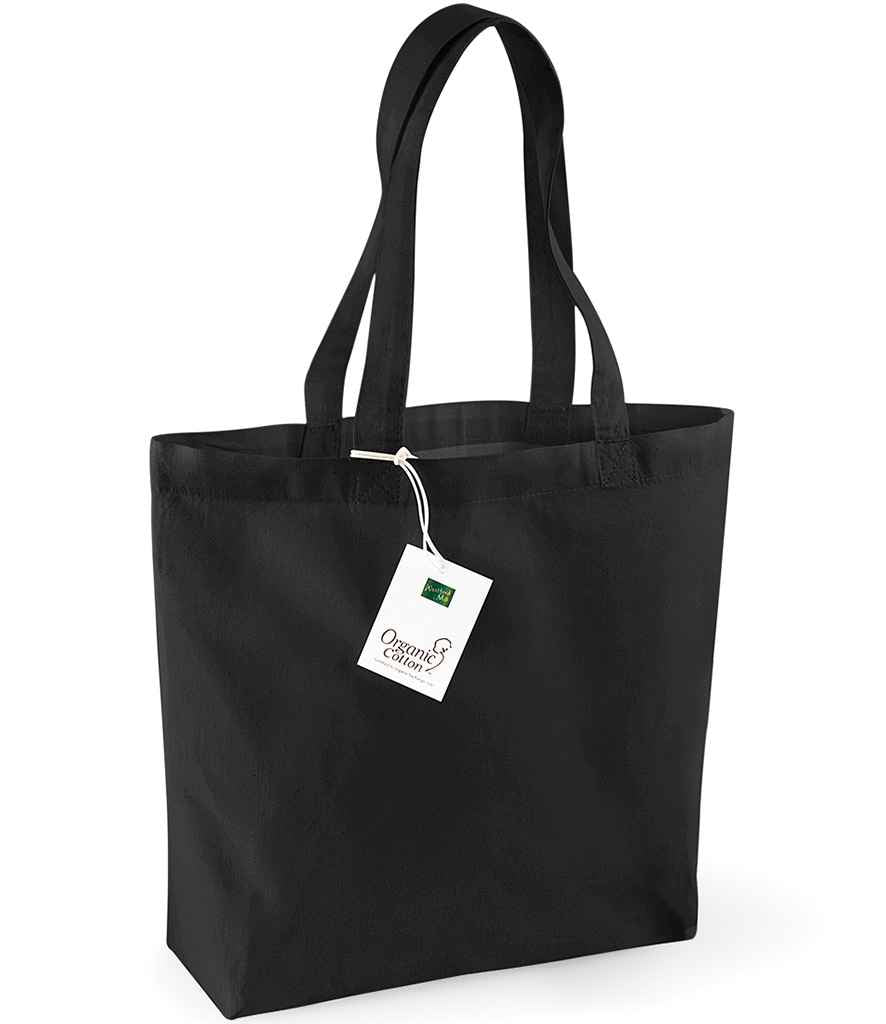 Westford Mill Organic Cotton Shopper | Black