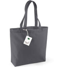Westford Mill Organic Cotton Shopper | Graphite Grey