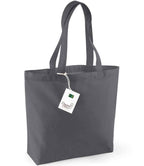 Westford Mill Organic Cotton Shopper | Graphite Grey