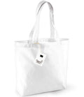 Westford Mill Organic Cotton Shopper | White