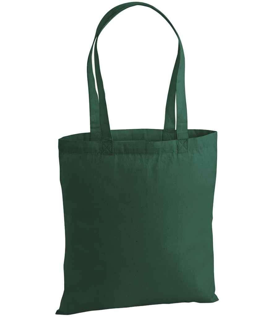 Westford Mill Premium Cotton Tote Bag | Bottle Green