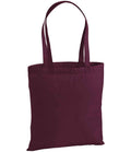 Westford Mill Premium Cotton Tote Bag | Burgundy