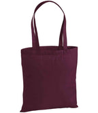 Westford Mill Premium Cotton Tote Bag | Burgundy