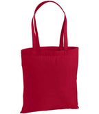 Westford Mill Premium Cotton Tote Bag | Classic Red