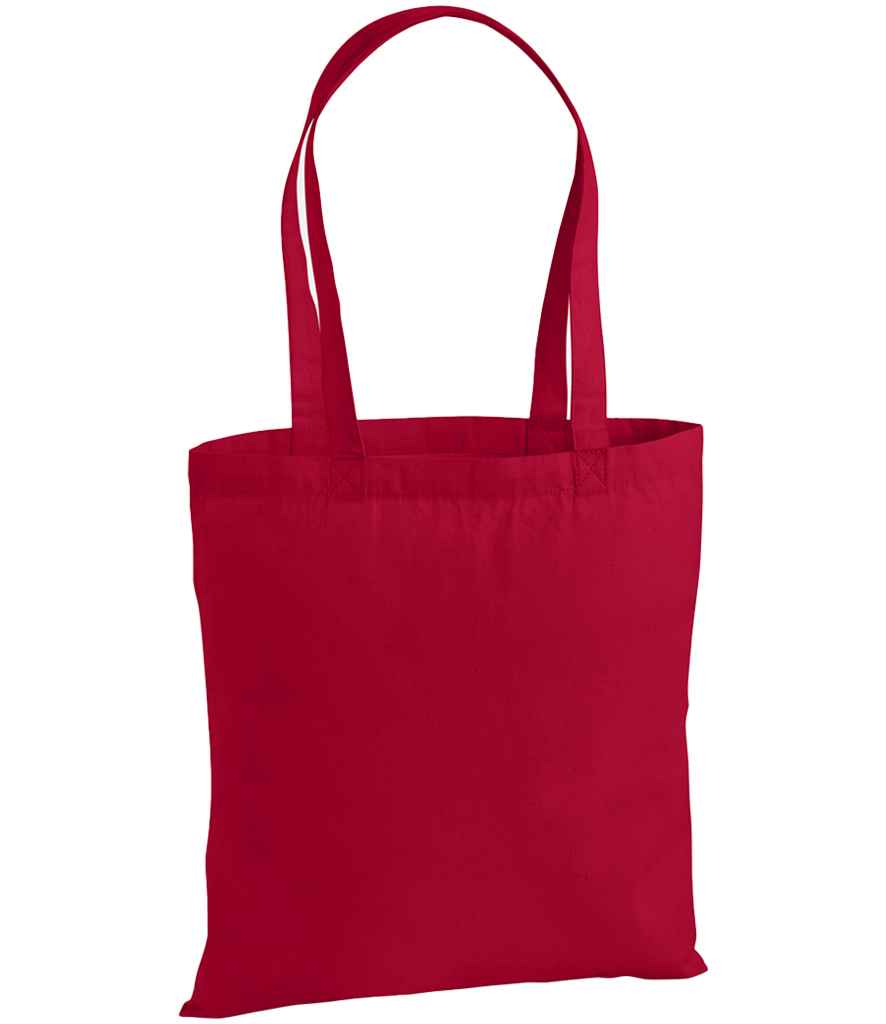 Westford Mill Premium Cotton Tote Bag | Classic Red