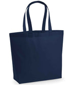 Westford Mill Premium Cotton Maxi Tote Bag | French Navy