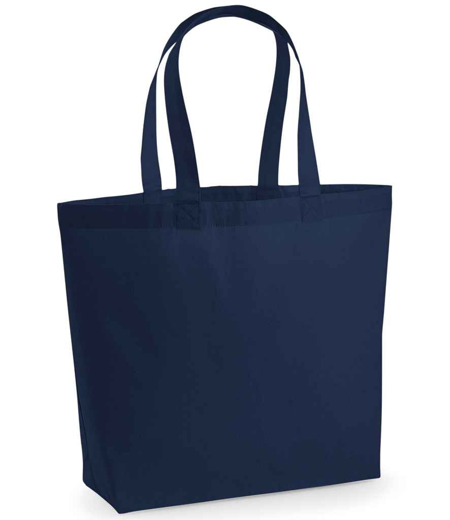 Westford Mill Premium Cotton Maxi Tote Bag | French Navy