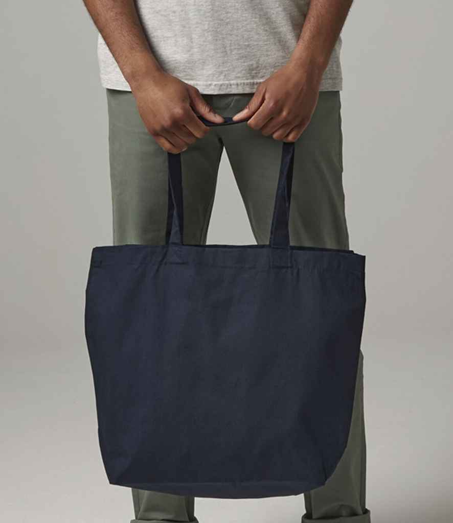 Westford Mill Premium Cotton Maxi Tote Bag | French Navy