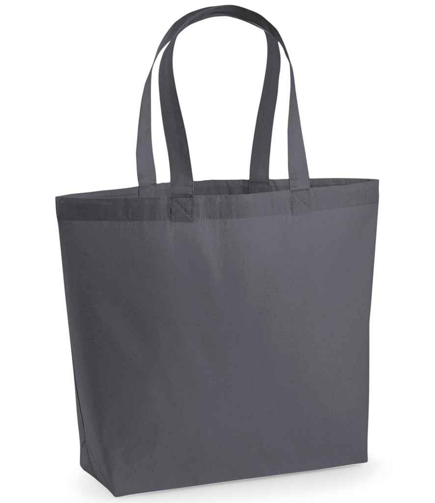Westford Mill Premium Cotton Maxi Tote Bag | Graphite Grey