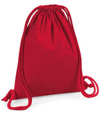 Westford Mill Organic Premium Cotton Gymsac | Classic Red