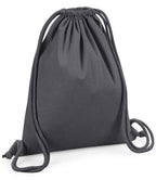 Westford Mill Organic Premium Cotton Gymsac | Graphite Grey