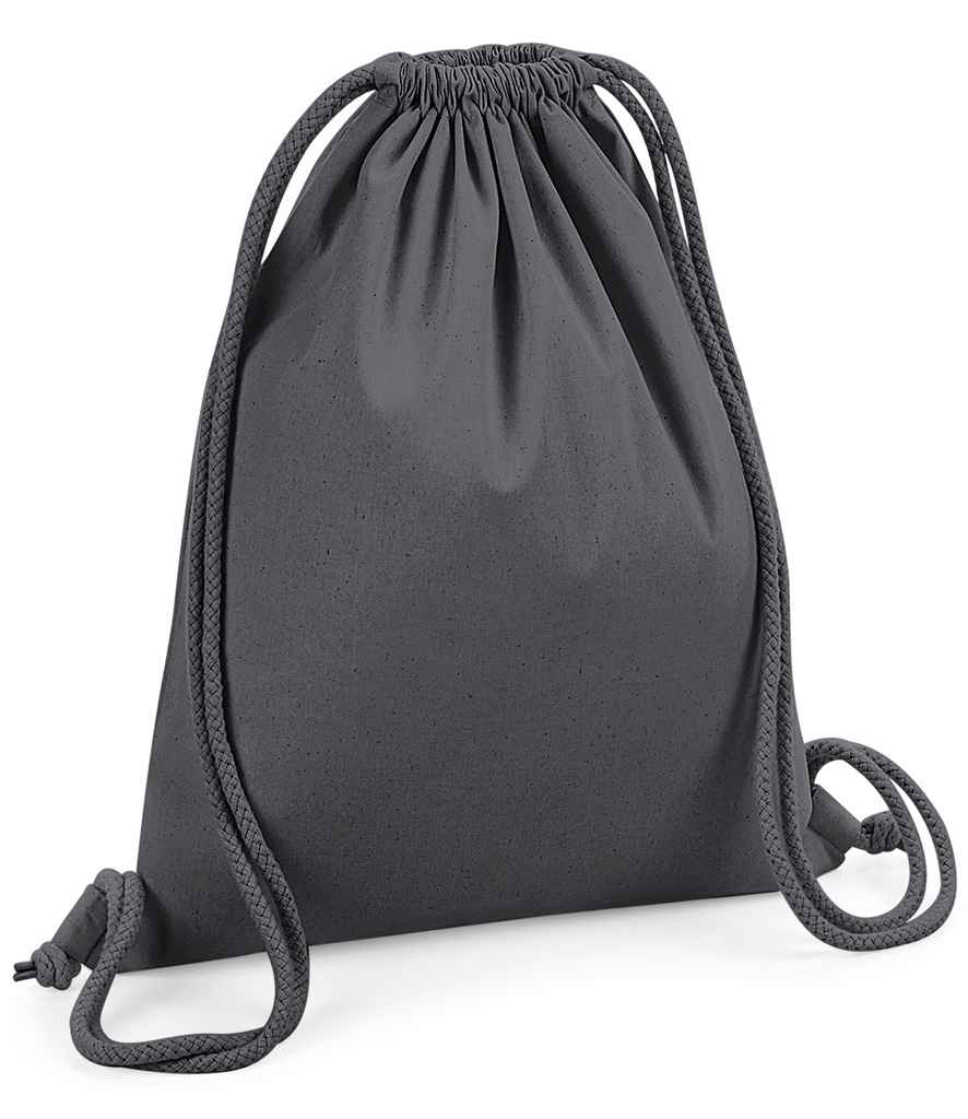 Westford Mill Organic Premium Cotton Gymsac | Graphite Grey