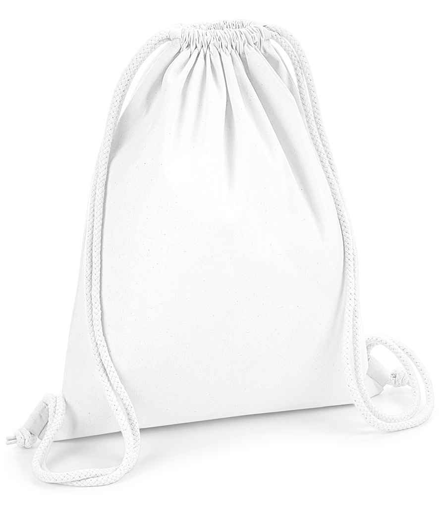 Westford Mill Organic Premium Cotton Gymsac | White