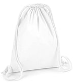 Westford Mill Organic Premium Cotton Gymsac | White
