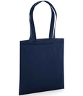 Westford Mill Organic Premium Cotton Tote Bag | French Navy