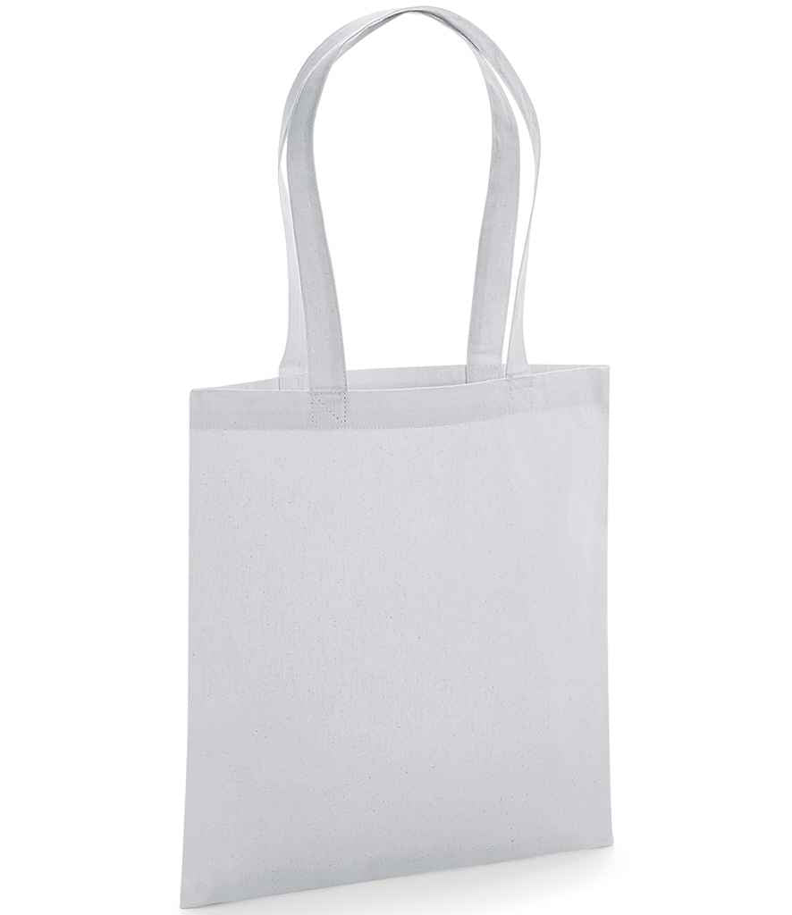 Westford Mill Organic Premium Cotton Tote Bag | Light Grey