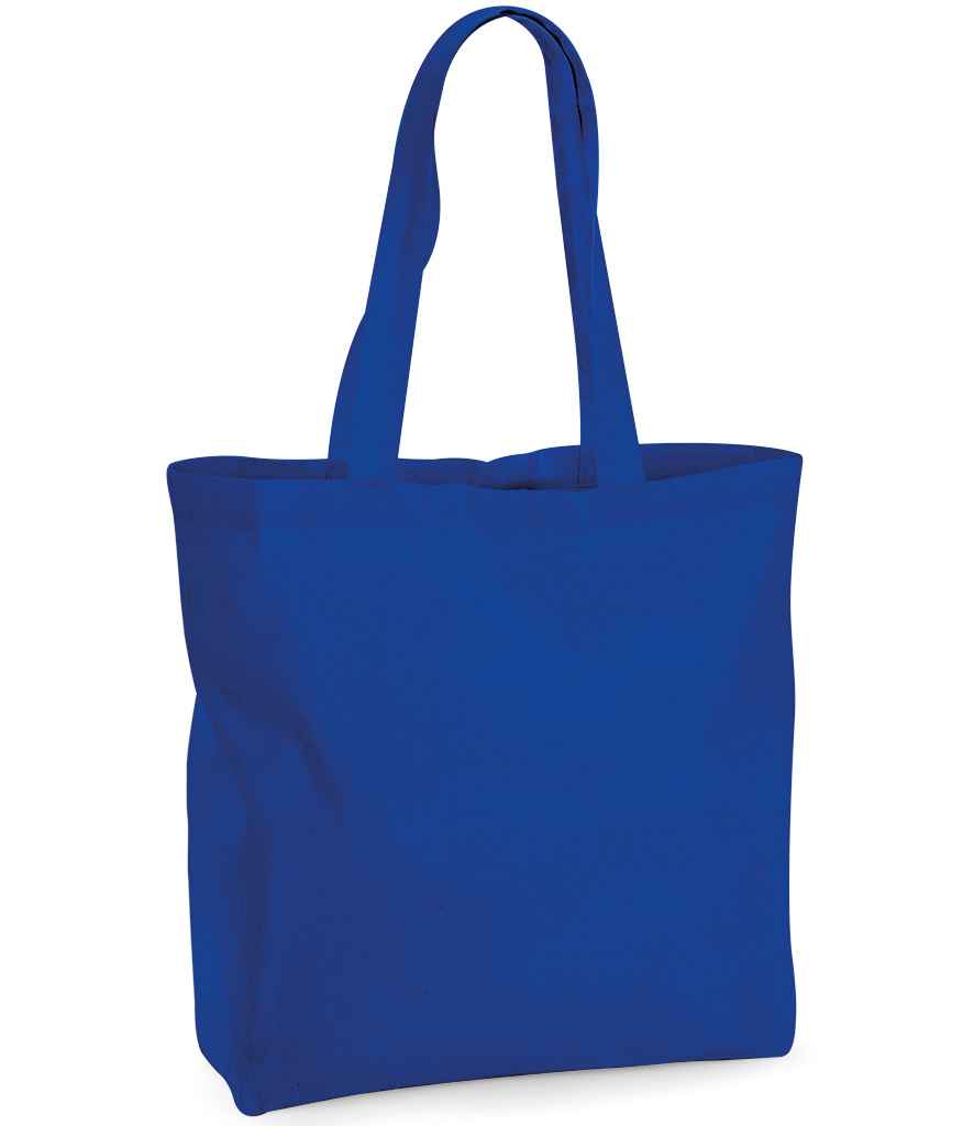 Westford Mill Organic Premium Cotton Maxi Tote Bag | Bright Royal