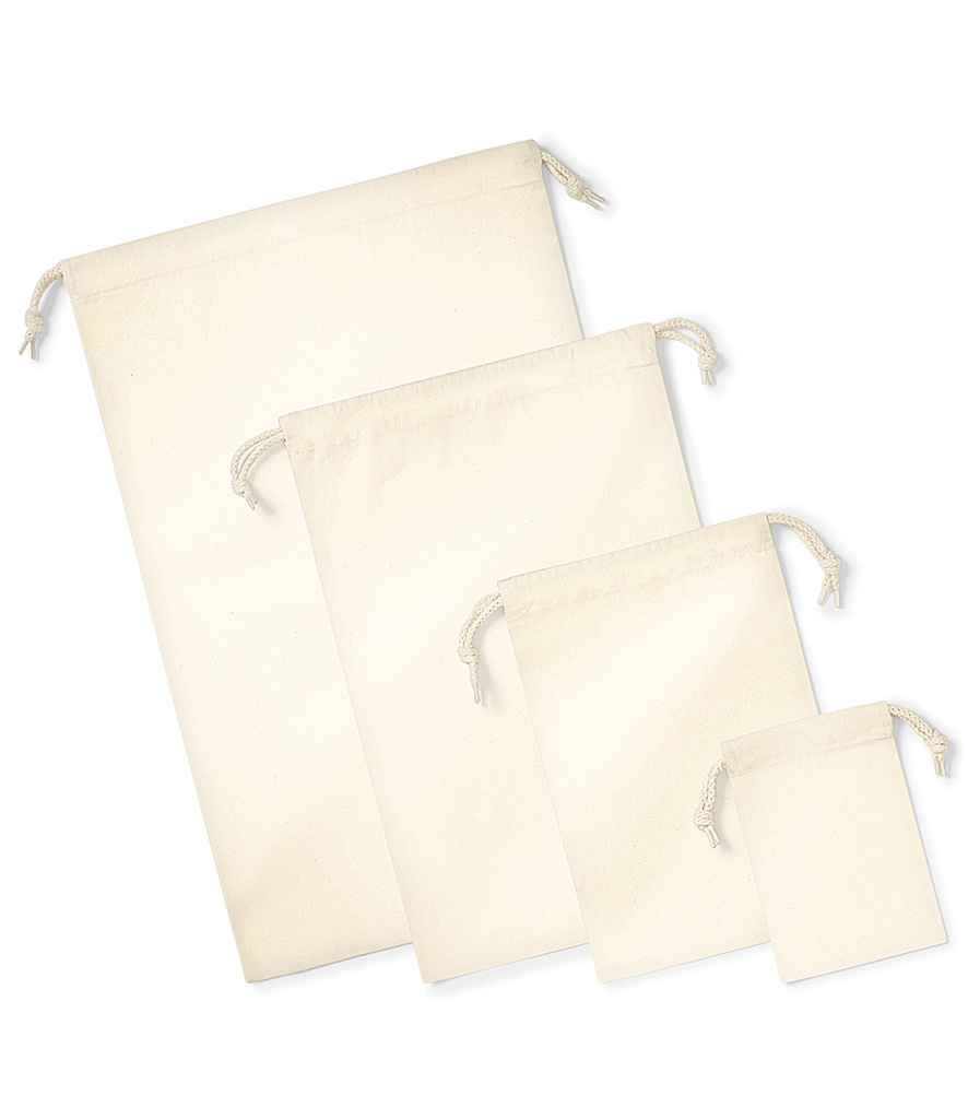 Westford Mill Organic Premium Cotton Stuff Bag | Natural