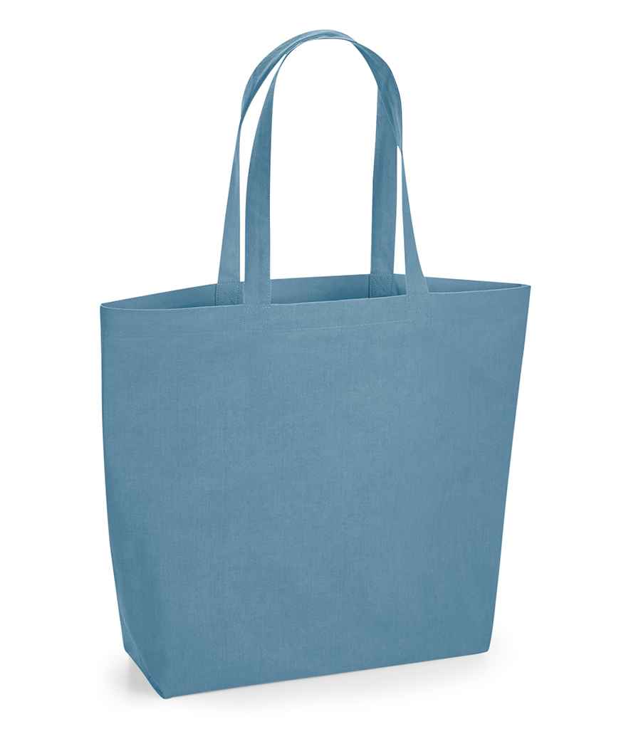 Westford Mill Organic Natural Dyed Maxi Bag for Life | Indigo Blue