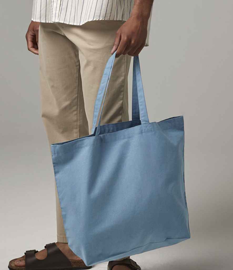 Westford Mill Organic Natural Dyed Maxi Bag for Life | Indigo Blue
