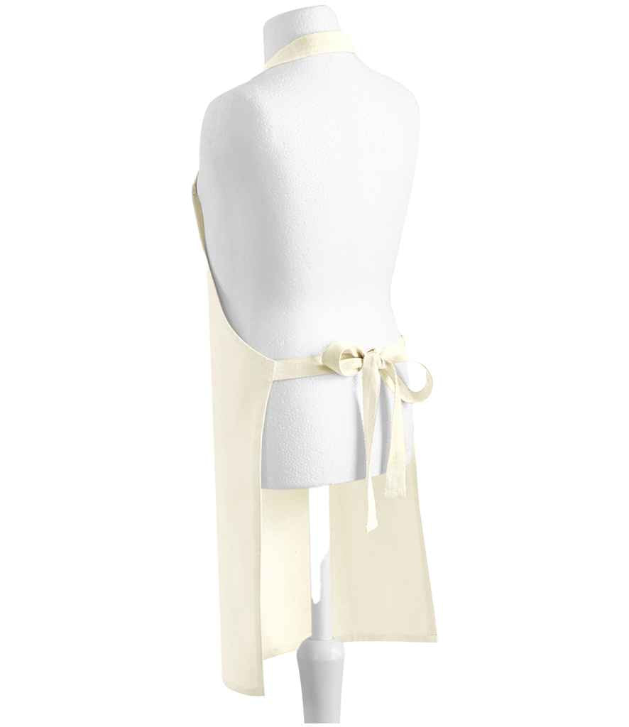 Westford Mill Fairtrade Kids Craft Apron | Natural