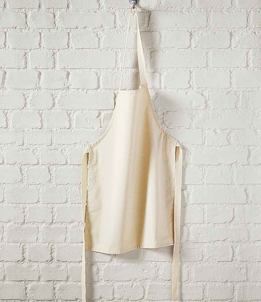 Westford Mill Fairtrade Kids Craft Apron | Natural