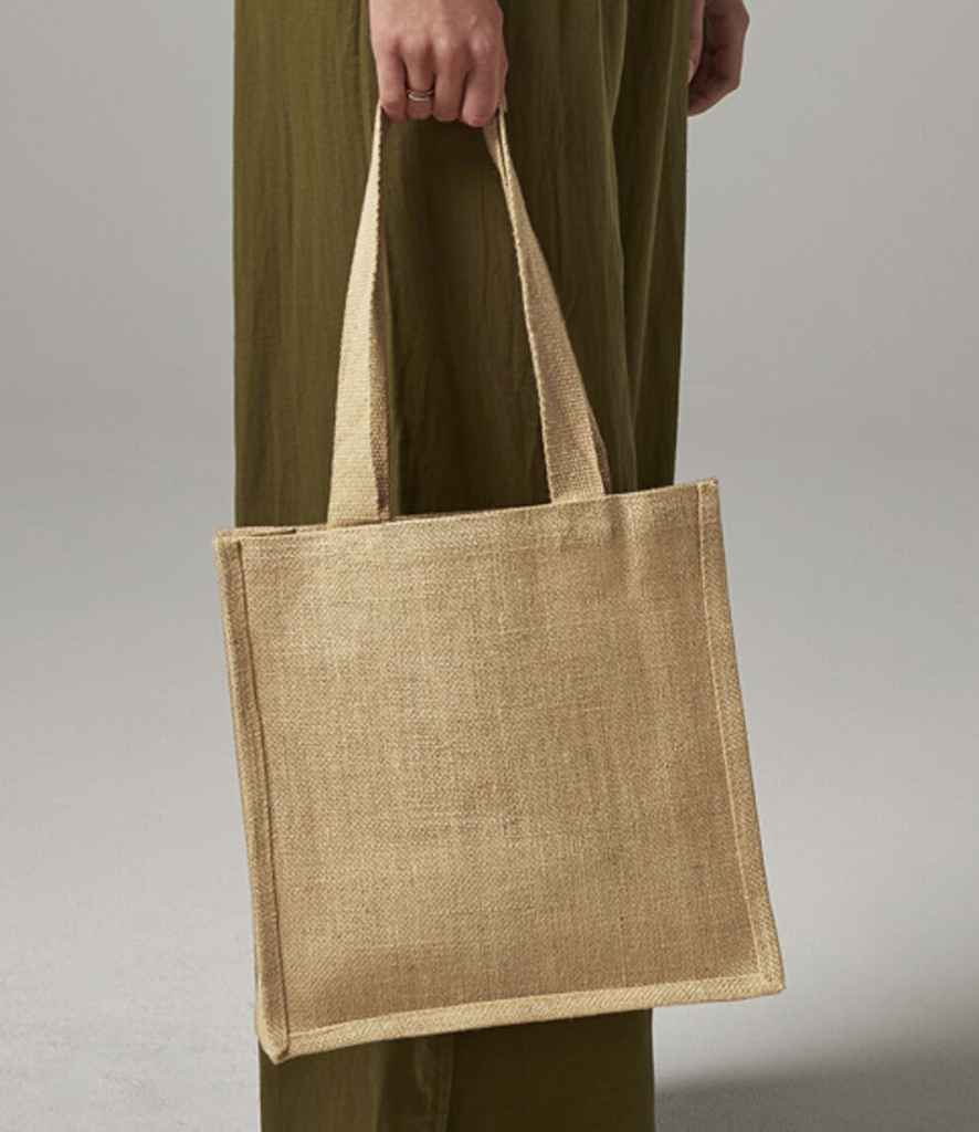 Westford Mill Jute Compact Tote Bag | Natural