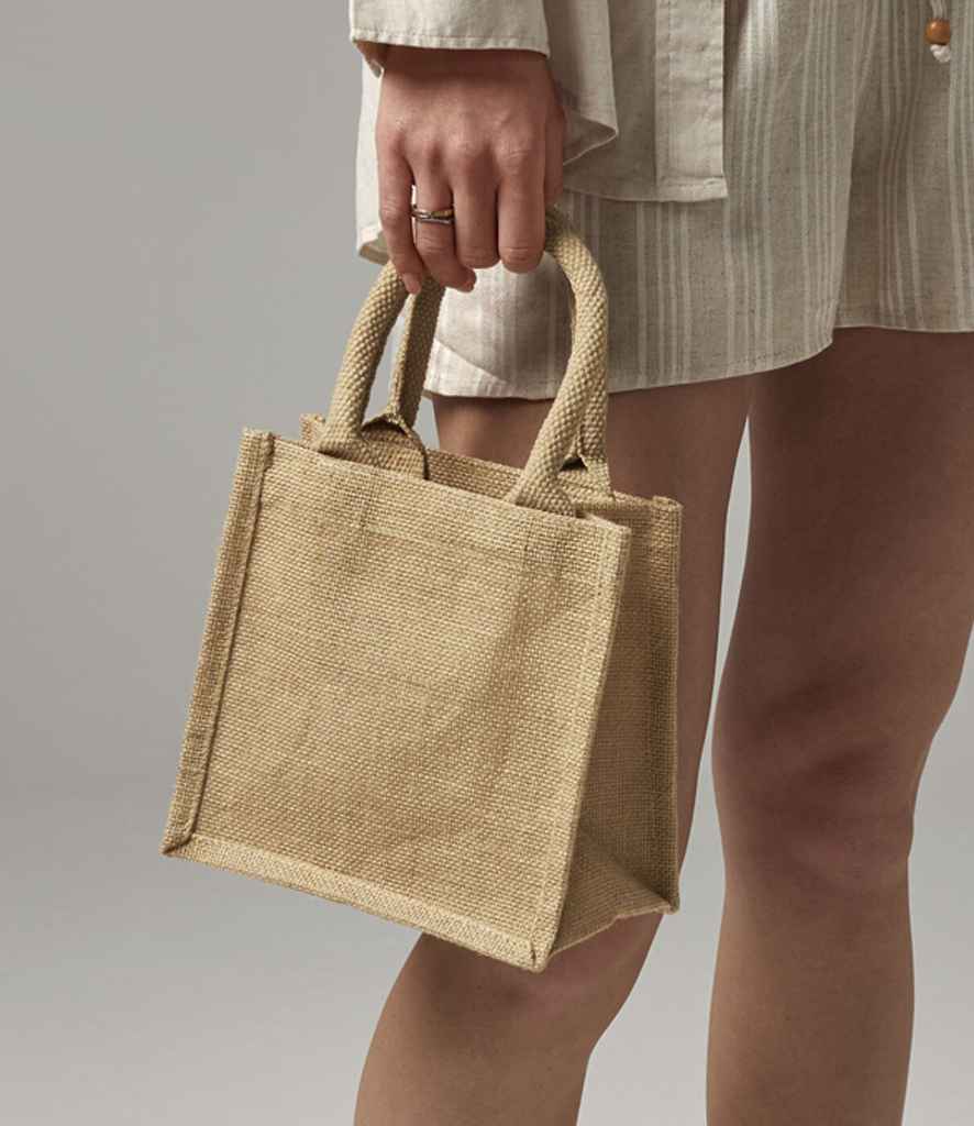 Westford Mill Jute Petite Gift Bag | Natural