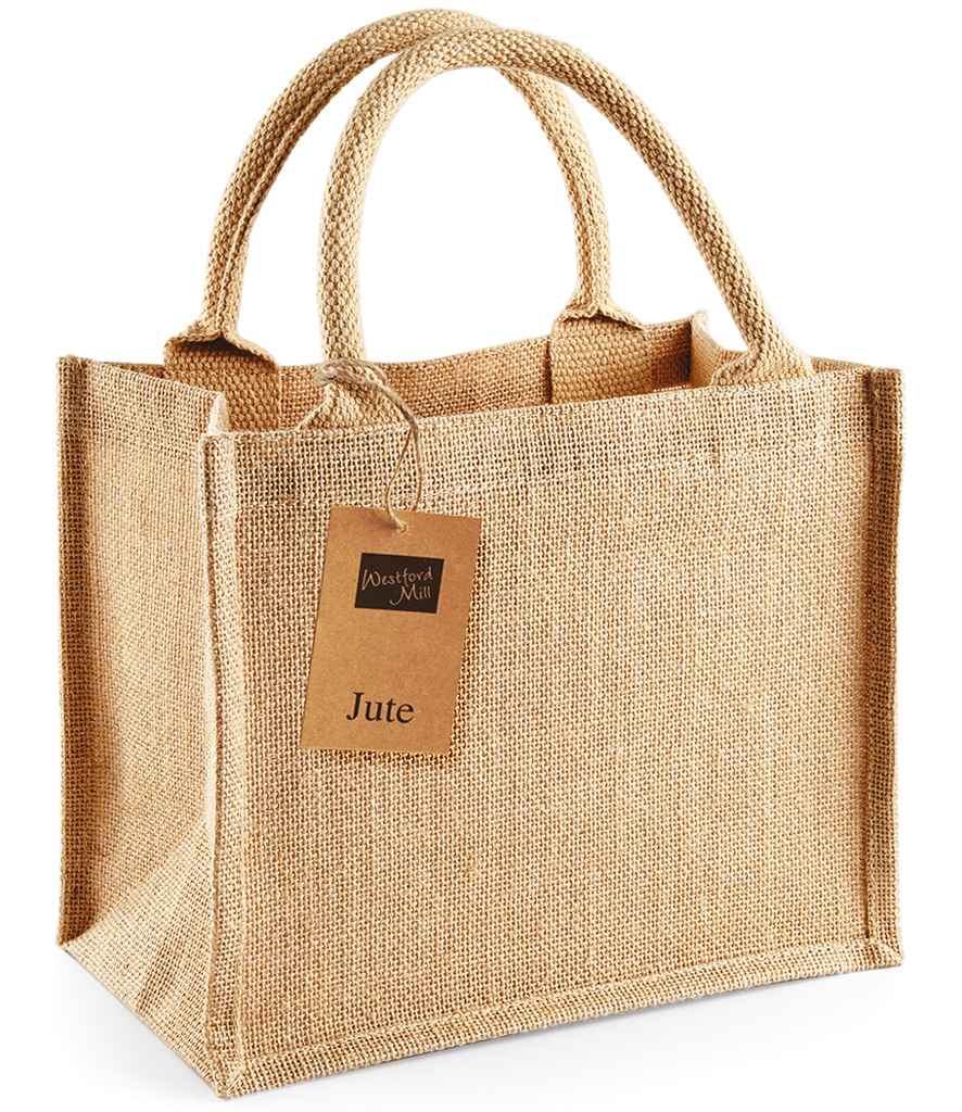 Westford Mill Jute Mini Gift Bag | Natural