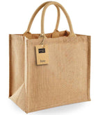Westford Mill Jute Midi Tote Bag | Natural
