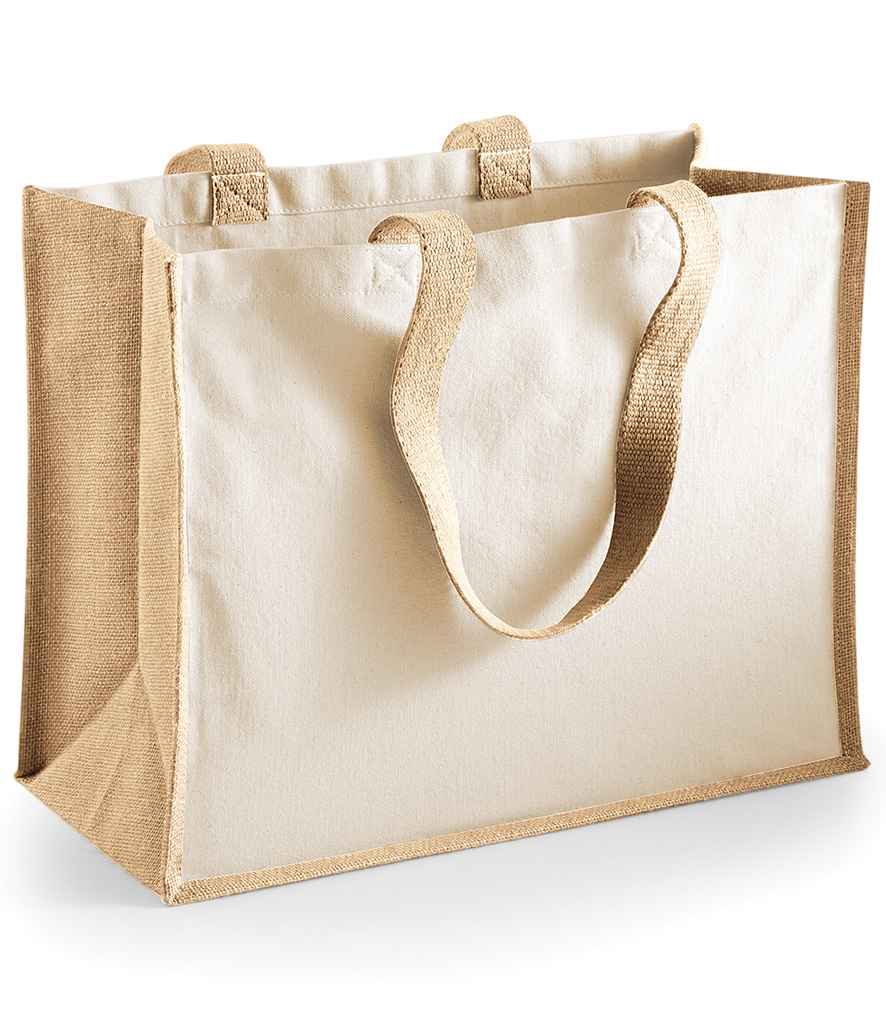 Westford Mill Printers Jute Classic Shopper | Natural