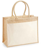 Westford Mill Pocket Jute Shopper | Natural
