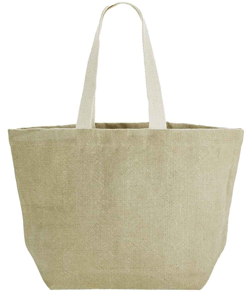 Westford Mill Soft Washed Jute Beach Bag | Natural