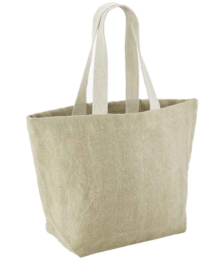 Westford Mill Soft Washed Jute Beach Bag | Natural