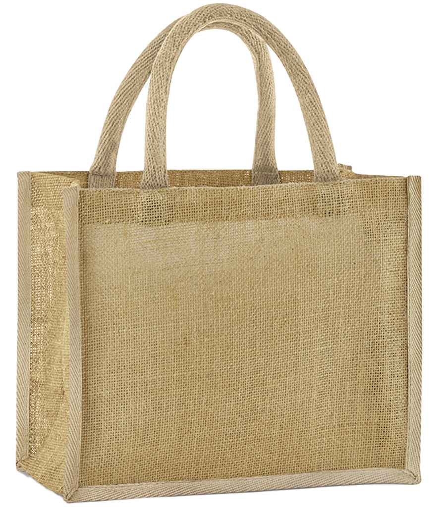 Westford Mill Natural Starched Jute Midi Tote Bag | Natural