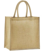 Westford Mill Natural Starched Jute Mini Gift Bag | Natural