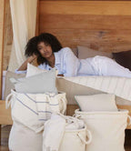 Westford Mill Heavy Canvas Storage Trug | Natural
