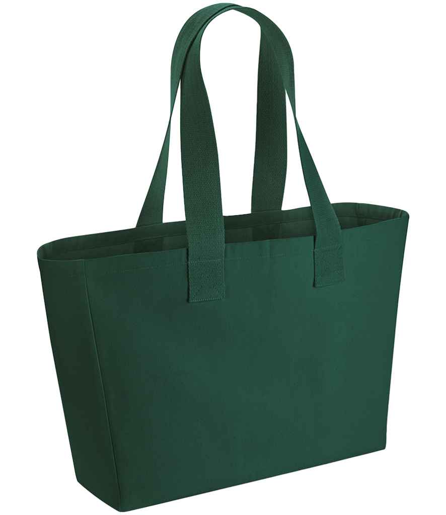 Westford Mill Everyday Canvas Tote Bag | Bottle Green