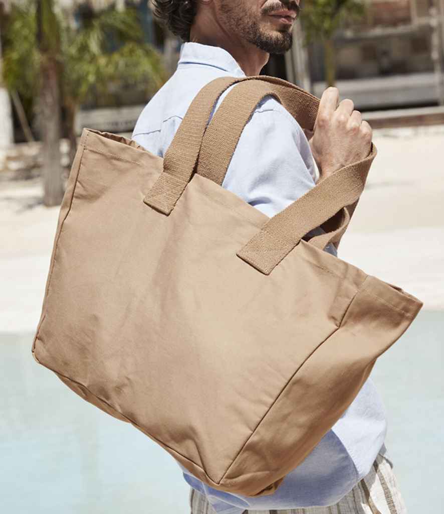 Westford Mill Everyday Canvas Tote Bag | Caramel