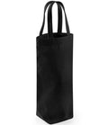 Westford Mill Fairtrade Cotton Bottle Bag | Black