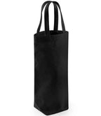 Westford Mill Fairtrade Cotton Bottle Bag | Black