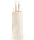 Westford Mill Fairtrade Cotton Bottle Bag | Natural