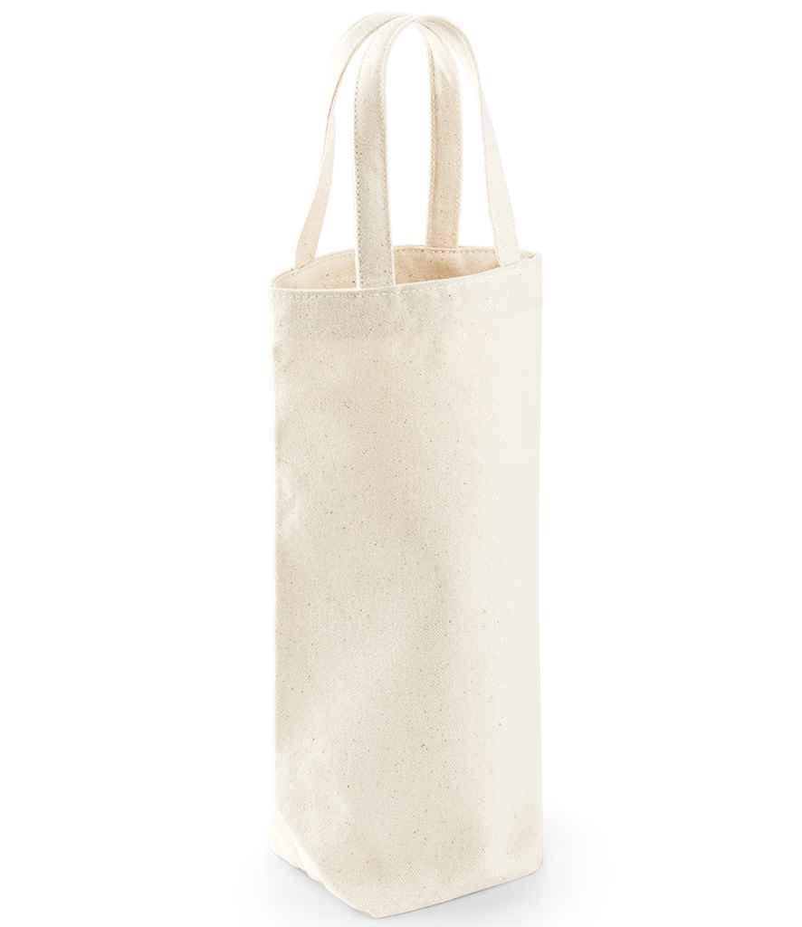 Westford Mill Fairtrade Cotton Bottle Bag | Natural